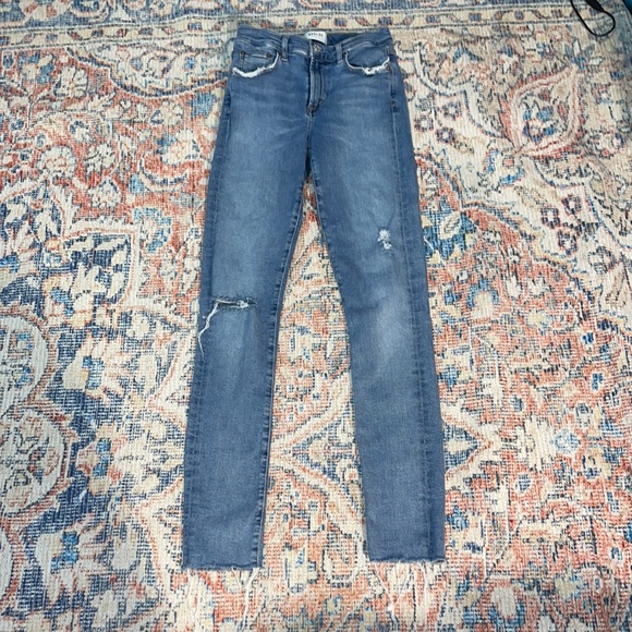 AGOLDE Sophie Ankle Skinny Jeans in Pentacle Wash SZ 26 VGUC - Picture 2 of 6